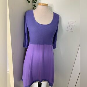 NWT Purple Dress S/M